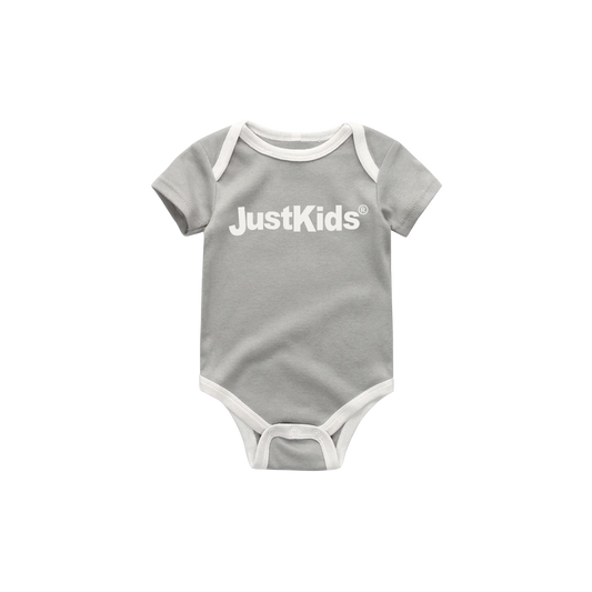 JustKids - Day 1 Baby bodysuit Grey