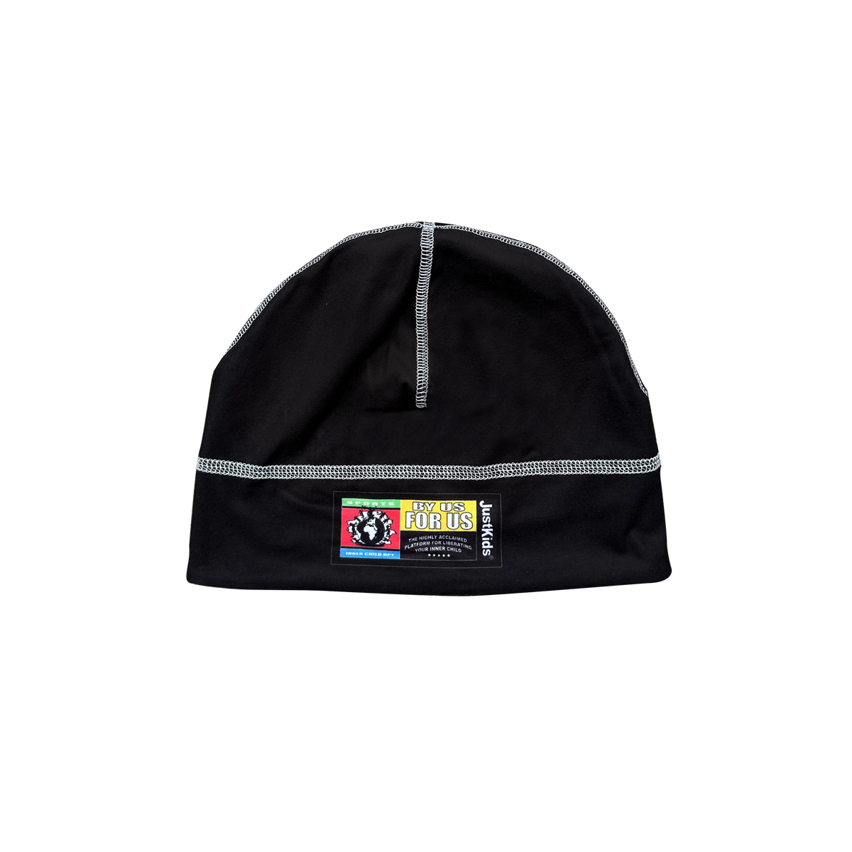 JustKids - Composition Notebook reversible beanie (Black & White)