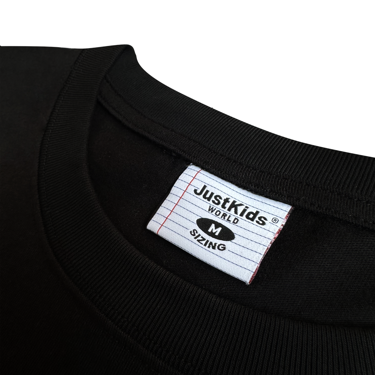 JustKids - SHINE IN THE DARK Black T-shirt