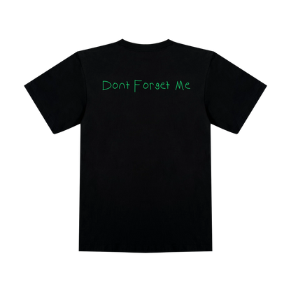 JustKids - DONT FORGET ME Black T-shirt