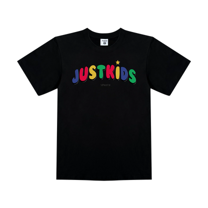 JustKids - DONT FORGET ME Black T-shirt