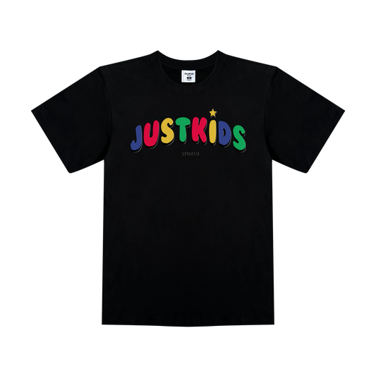 JustKids - DONT FORGET ME Black T-shirt
