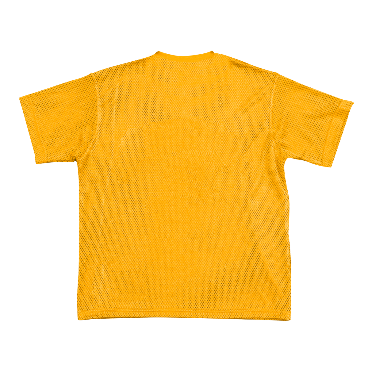 JustKids - Golden Yellow Mesh Basketball T-shirt University