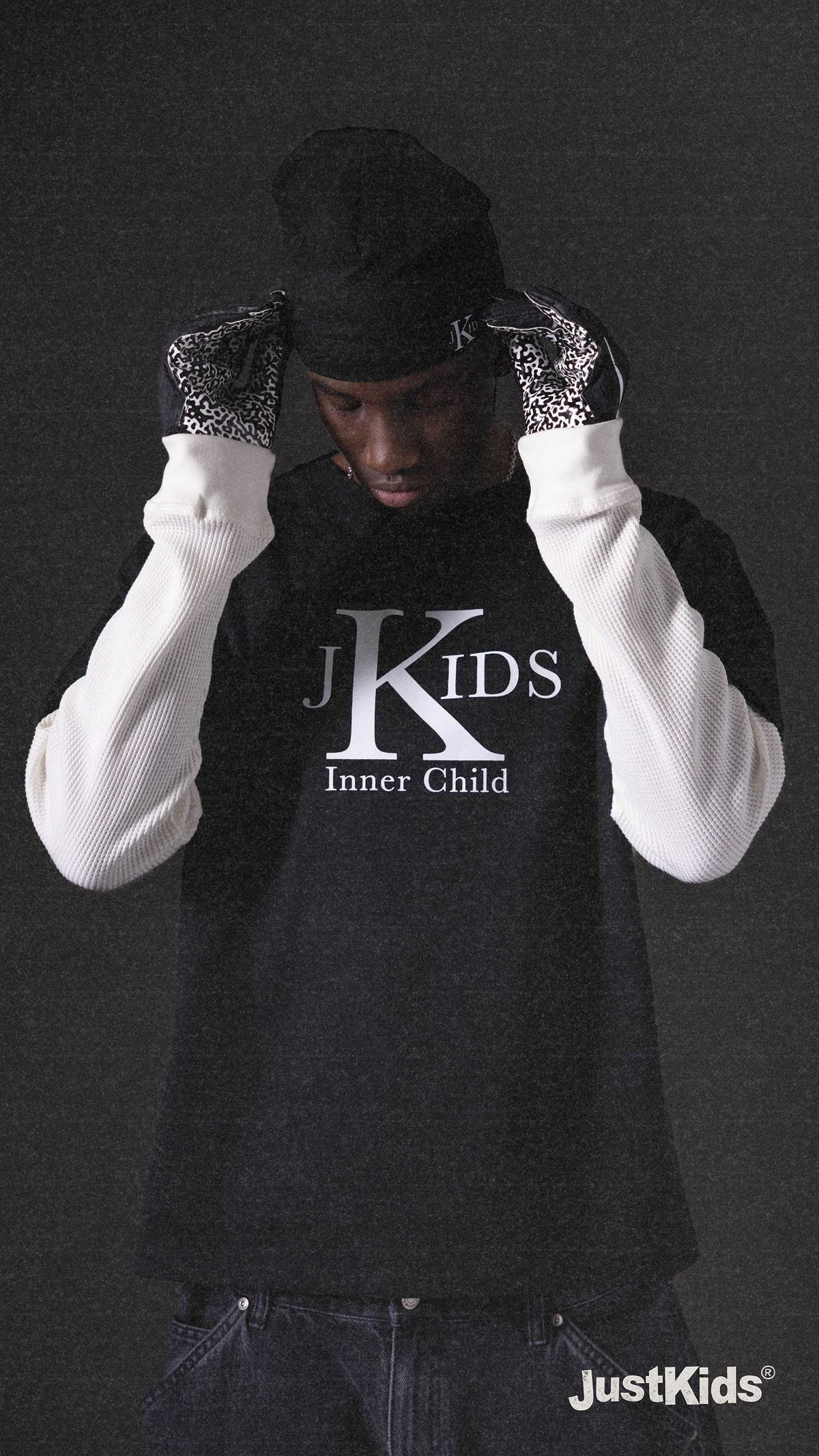 JustKids - Jk Black T-shirt