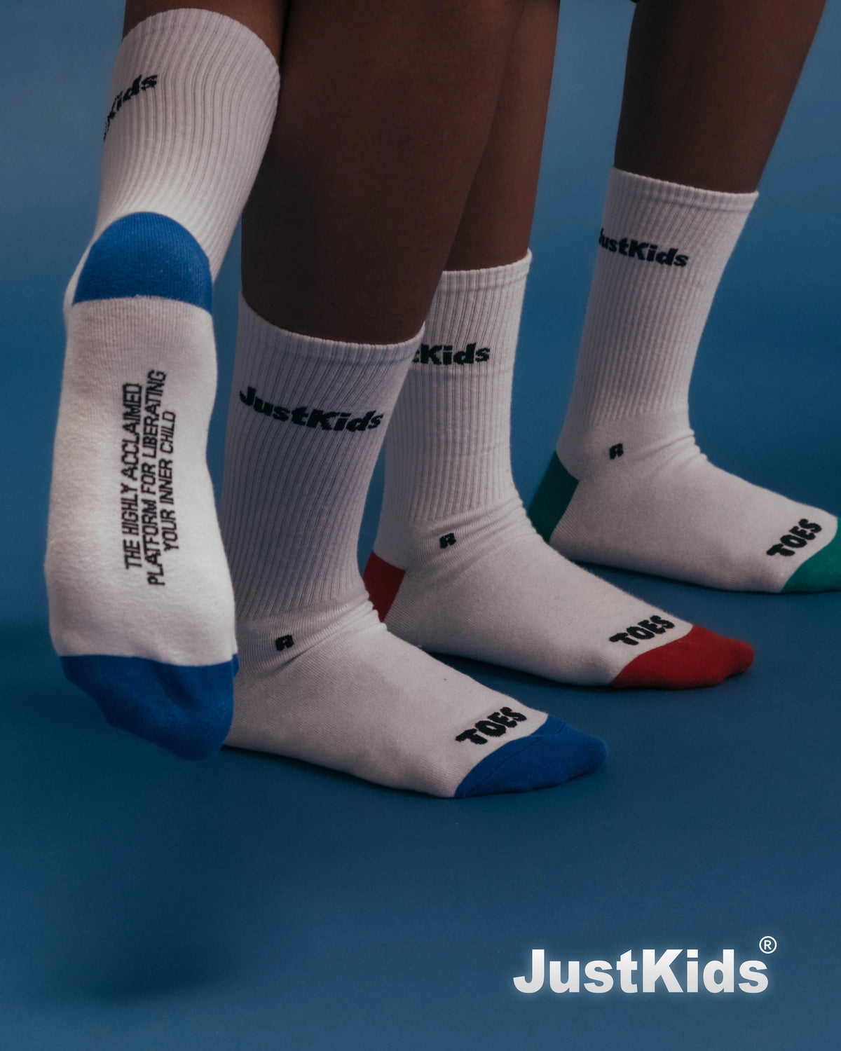JustKids - Classic Socks Red colorway