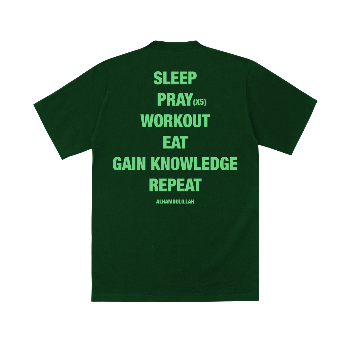UNCDL - JUSTKIDS XXL PROPERTY Green Forest T-SHIRT