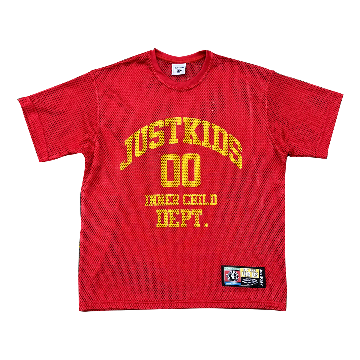 JustKids - Red Tomato Mesh Basketball T-shirt University