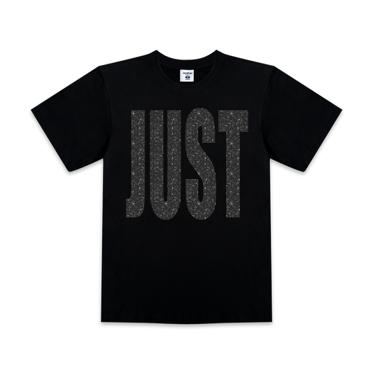 JustKids - SHINE IN THE DARK Black T-shirt