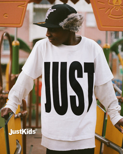 JustKids - SHINE IN THE DARK White T-shirt