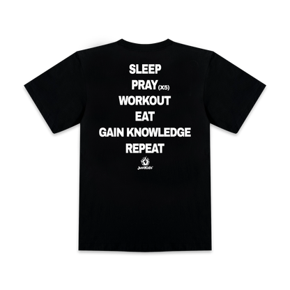 JustKids - University Anthem Black T-shirt